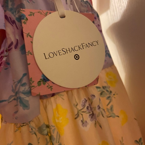 LoveShackFancy Target collab Jeanne Tiered Floral Dress - Picture 3 of 6